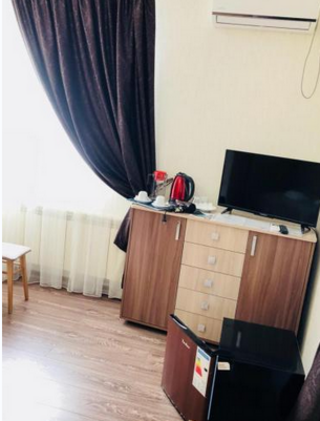 Отель Кристи Ессентуки Номер стандарт с 1 односпальной и 1 двуспальной кроватью-7